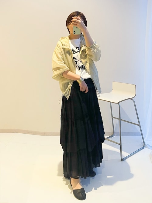 ドラマティックティアードスカート