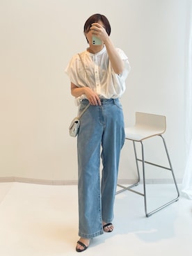 「nissen（ニッセン）のアイテム」を使った、さなさん（レディース・160cm）の春コーディネート