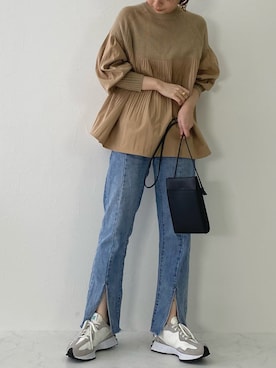 さなさん（レディース・159cm）の冬コーディネート