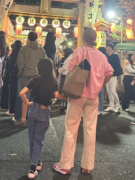 「NIKE（ナイキ）のアイテム」を使った、naaaamiさん（レディース・158cm）の秋コーディネート