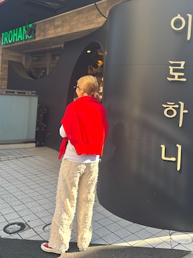 「CONVERSE（コンバース）のアイテム」を使った、naaaamiさん（レディース・158cm）の秋コーディネート