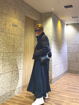 「IL BISONTE（イルビゾンテ）のアイテム」を使った、naaaamiさん（レディース・158cm）の冬コーディネート