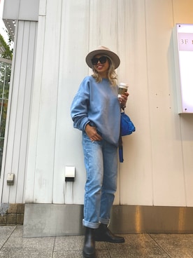 「Another Edition（アナザーエディション）のアイテム」を使った、naaaamiさん（レディース・158cm）の秋コーディネート