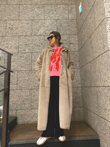 【美品】グラフィカルジャガードニットMAISON SPECIALメゾンスペシャル MAISON SPECIAL（メゾンスペシャル）の「グラフィカルジャガード