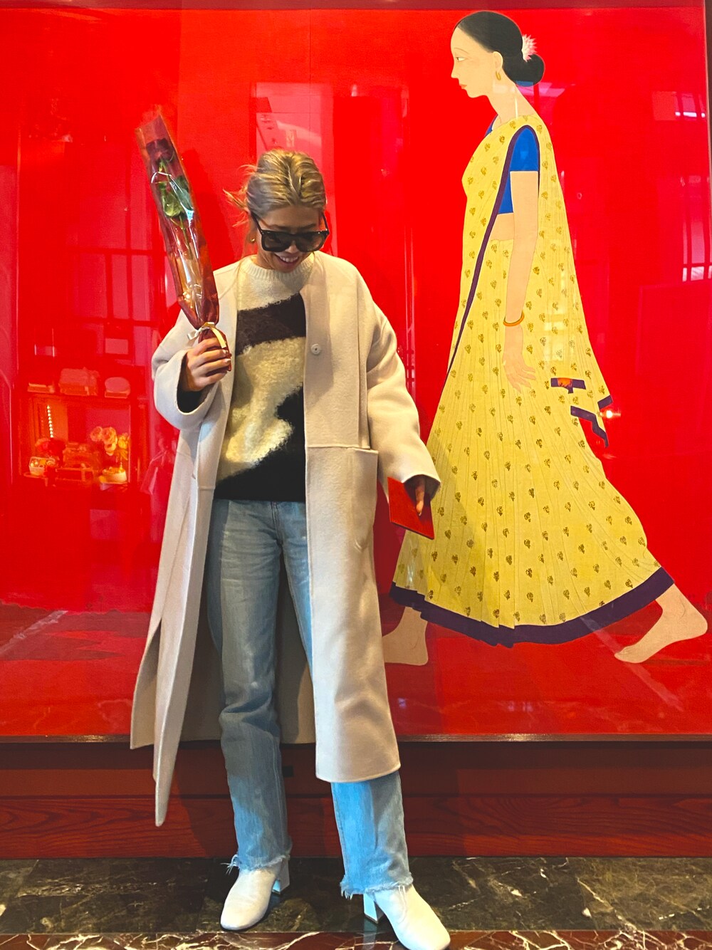 AFFRANCHIE スローブイエナ　スクエアヒールブーツ SLOBE IENA（スローブイエナ）の「AFFRANCHIE スクエアヒール