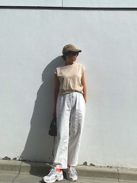 「LINFA　（リンファ）のアイテム」を使った、naaaamiさん（レディース・158cm）の秋コーディネート