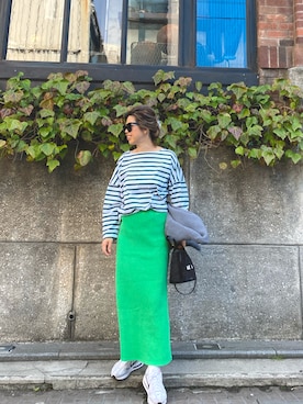 「Casselini（キャセリーニ）のアイテム」を使った、naaaamiさん（レディース・158cm）の春コーディネート