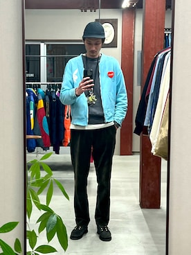 将軍さん（メンズ・188cm）の冬コーディネート