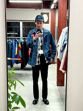 将軍さん（メンズ・188cm・30代）の秋コーディネート