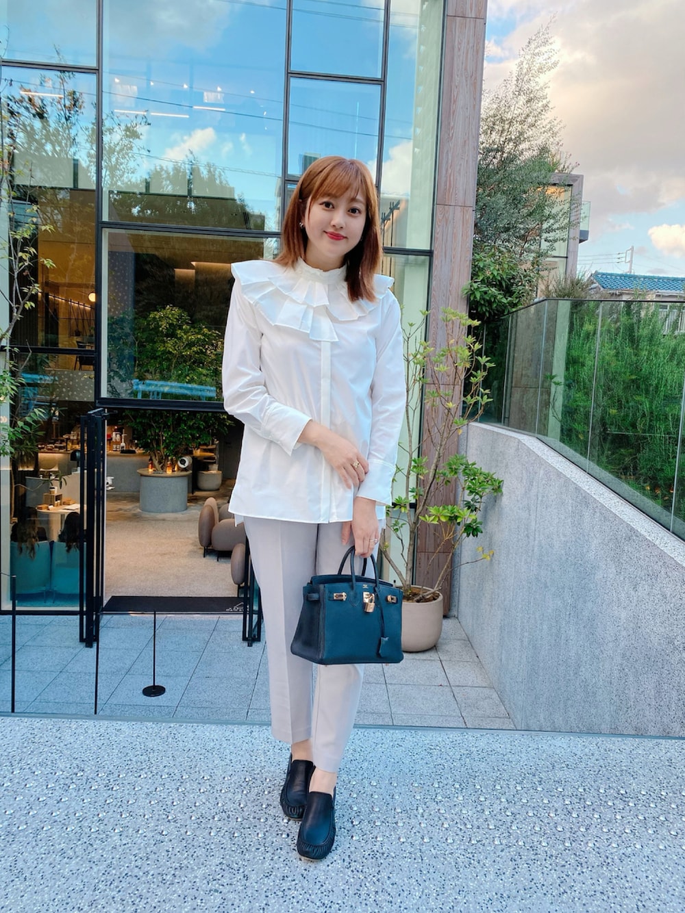 菊地亜美｜bow.aのシャツ/ブラウスを使ったコーディネート - WEAR