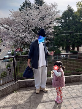 「TEATORA（テアトラ）のアイテム（ジャケット/アウター）」を使った、YossYさん（メンズ・171cm）の春コーディネート