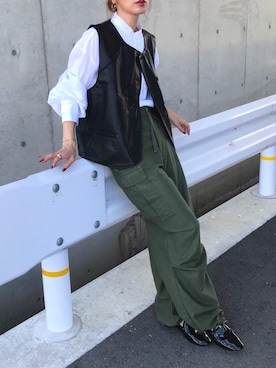 「Repetto（レペット）のアイテム」を使った、Kumika☆さん（レディース・158cm）の秋コーディネート