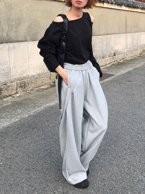 「ROA（ロア）のROA / ロア LOAFER / LOLE10-001（スニーカー）」を使った、Kumika☆さん（レディース・158cm）の春コーディネート