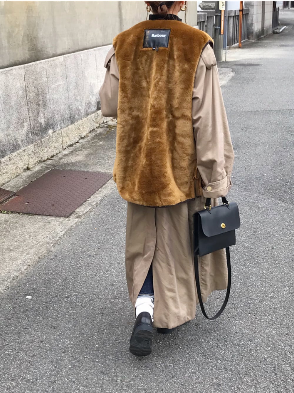 Kumika☆｜Barbourのベストを使ったコーディネート - WEAR