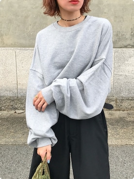 「アイテム（ポーチ）」を使った、Kumika☆さん（レディース・158cm）の秋コーディネート