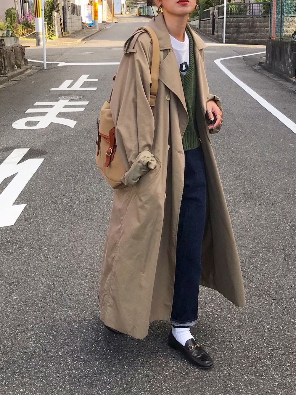 Kumika☆｜AURALEEのトレンチコートを使ったコーディネート - WEAR