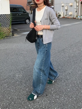 「アイテム（トップス）」を使った、Kumika☆さん（レディース・158cm）の夏コーディネート