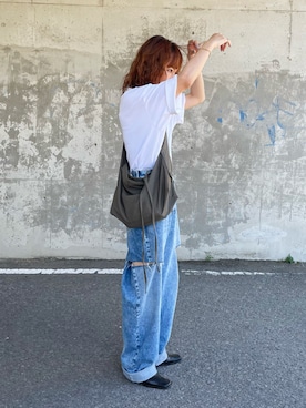 「アイテム（その他シューズ）」を使った、Kumika☆さん（レディース・158cm）の夏コーディネート