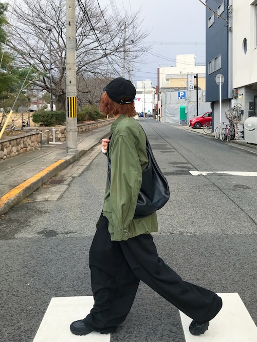 「ROA（ロア）のROA / ロア LOAFER / LOLE10-001（スニーカー）」を使った、Kumika☆さん（レディース・158cm）の冬コーディネート