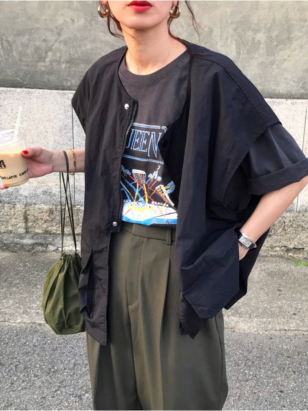 Kumika☆｜kleeのベストを使ったコーディネート WEAR