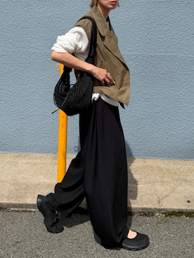 「SALOMON（サロモン）のアイテム」を使った、Kumika☆さん（レディース・158cm）の春コーディネート