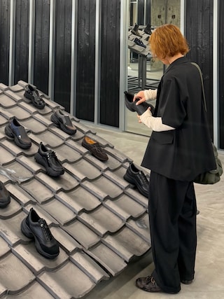 「TODAYFUL(トゥデイフル)のHenleyneck Soft Tops(Tシャツ/カットソー)」を使った、Kumika☆さん(レディース・158cm)の春コーディネート