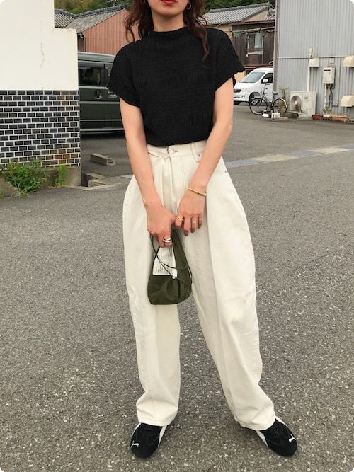 kumika - カーブデニム made in INTER FACTORY（デニムパンツ
