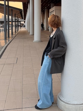 「THE SHINZONE（ザ　シンゾーン）のアイテム」を使った、Kumika☆さん（レディース・158cm）の春コーディネート