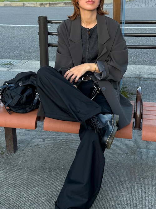 「TODAYFUL(トゥデイフル)のSilkwool Knit Cardigan(カーディガン/ボレロ)」を使った、Kumika☆さん(レディース・158cm)の秋コーディネート