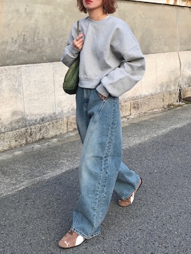 「アイテム（財布/小物）」を使った、Kumika☆さん（レディース・158cm）の冬コーディネート