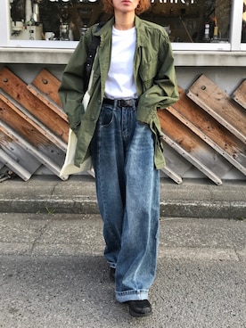 「TODAYFUL（トゥデイフル）のアイテム」を使った、Kumika☆さん（レディース・158cm）の春コーディネート