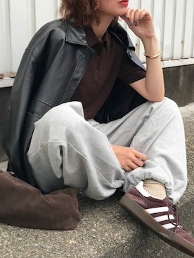 「アイテム（ジャケット/アウター）」を使った、Kumika☆さん（レディース・158cm）の秋コーディネート