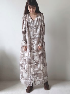 「Bab（バブ）のアイテム」を使った、Ayaさん（レディース・157cm）の秋コーディネート