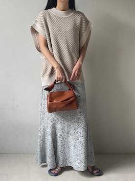 「キャミソールワンピ」｜Ayaさん（レディース・157cm）の冬コーディネート