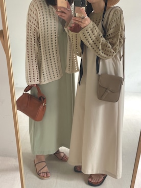 Ayaさん（レディース・157cm）の冬コーディネート