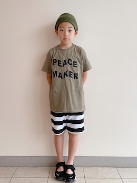 「JOURNAL STANDARD relume（ジャーナルスタンダード　レリューム）のアイテム」を使った、eightmaaanさん（キッズ・132cm）の夏コーディネート