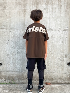 「F.C.Real Bristol for Kids（エフシーレアルブリストルフォーキッズ）のアイテム」を使った、eightmaaanさん（キッズ・140cm）の秋コーディネート