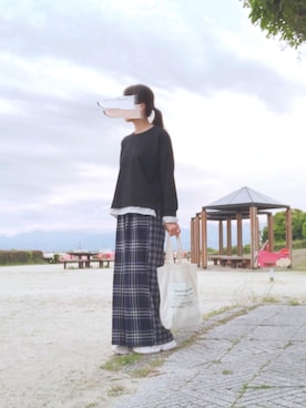 「Java（ジャバ）のアイテム」を使った、S *•.●❃さん（レディース・166cm）の秋コーディネート
