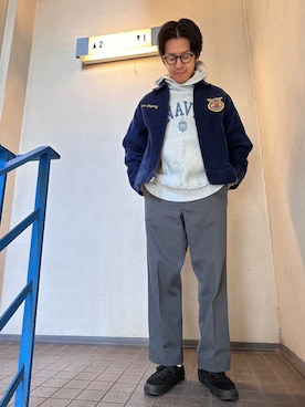 「Ayame（アヤメ）のアイテム」を使った、きょーへーさん（メンズ・169cm）の冬コーディネート
