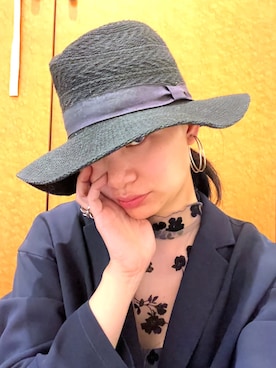 「Lumier（リュミエ）のアイテム」を使った、ボンボンさん（レディース・164cm）の秋コーディネート