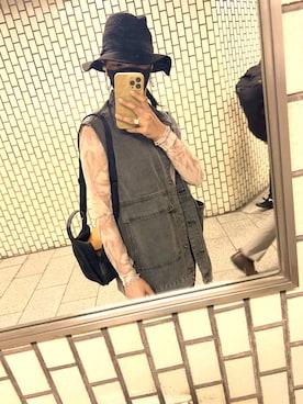「clear（クリア）のアイテム（トップス）」を使った、ボンボンさん（レディース・164cm）の秋コーディネート