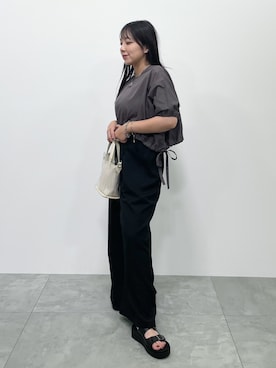 ユナさん(レディース・154cm)の夏コーディネート