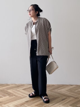 ユナさん（レディース・154cm）の夏コーディネート