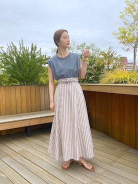 akariさん（レディース・168cm）の夏コーディネート