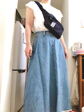 「夏だ」｜さっちゃんさん（レディース・153cm）の夏コーディネート