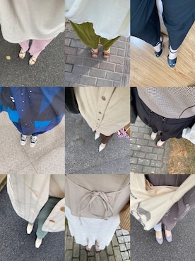 「日系极简」｜「アイテム（スニーカー）」を使った、luckyannahzさん（レディース・155cm）の夏コーディネート