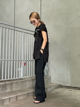 yuka nakamoriさん（レディース・152cm）の夏コーディネート