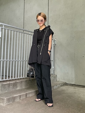 yuka nakamoriさん（レディース・152cm）の夏コーディネート