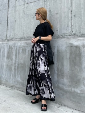 yuka nakamoriさん（レディース・152cm）の夏コーディネート