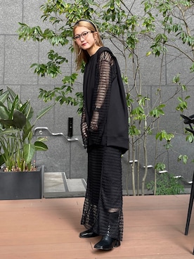 yuka nakamoriさん（レディース・152cm）の春コーディネート